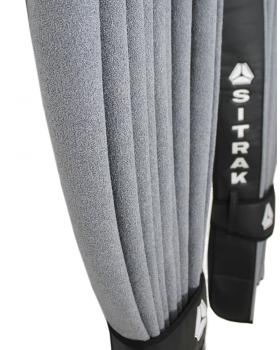 Шторы лобового окна SITRAK (90х220см) Серый/Черный-foto6