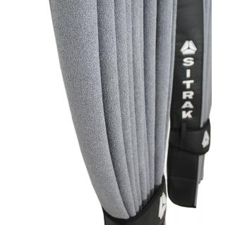 Шторы лобового окна SITRAK (90х220см) Серый/Черный-foto6