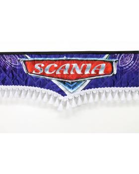Ламбрекен и уголки с принтом SCANIA Синий-foto2