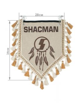 Вымпел из экокожи SHACMAN «Ловец снов» 