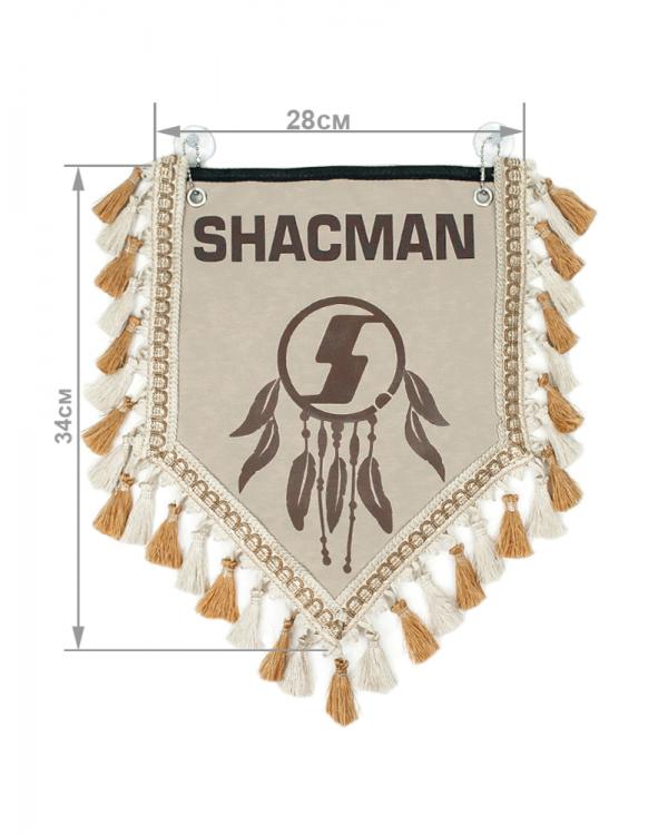 Вымпел из экокожи SHACMAN «Ловец снов» 