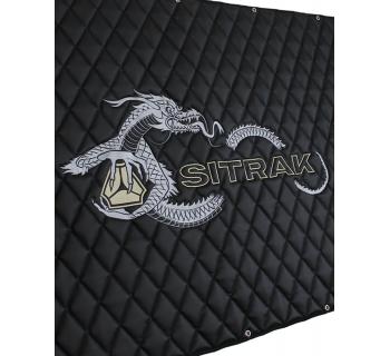 Задняя стенка спальника из экокожи Дракон SITRAK-foto3