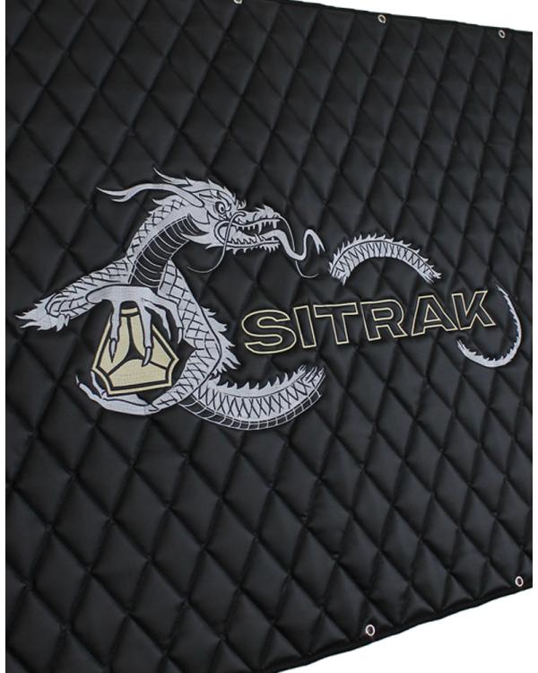 Задняя стенка спальника из экокожи Дракон SITRAK